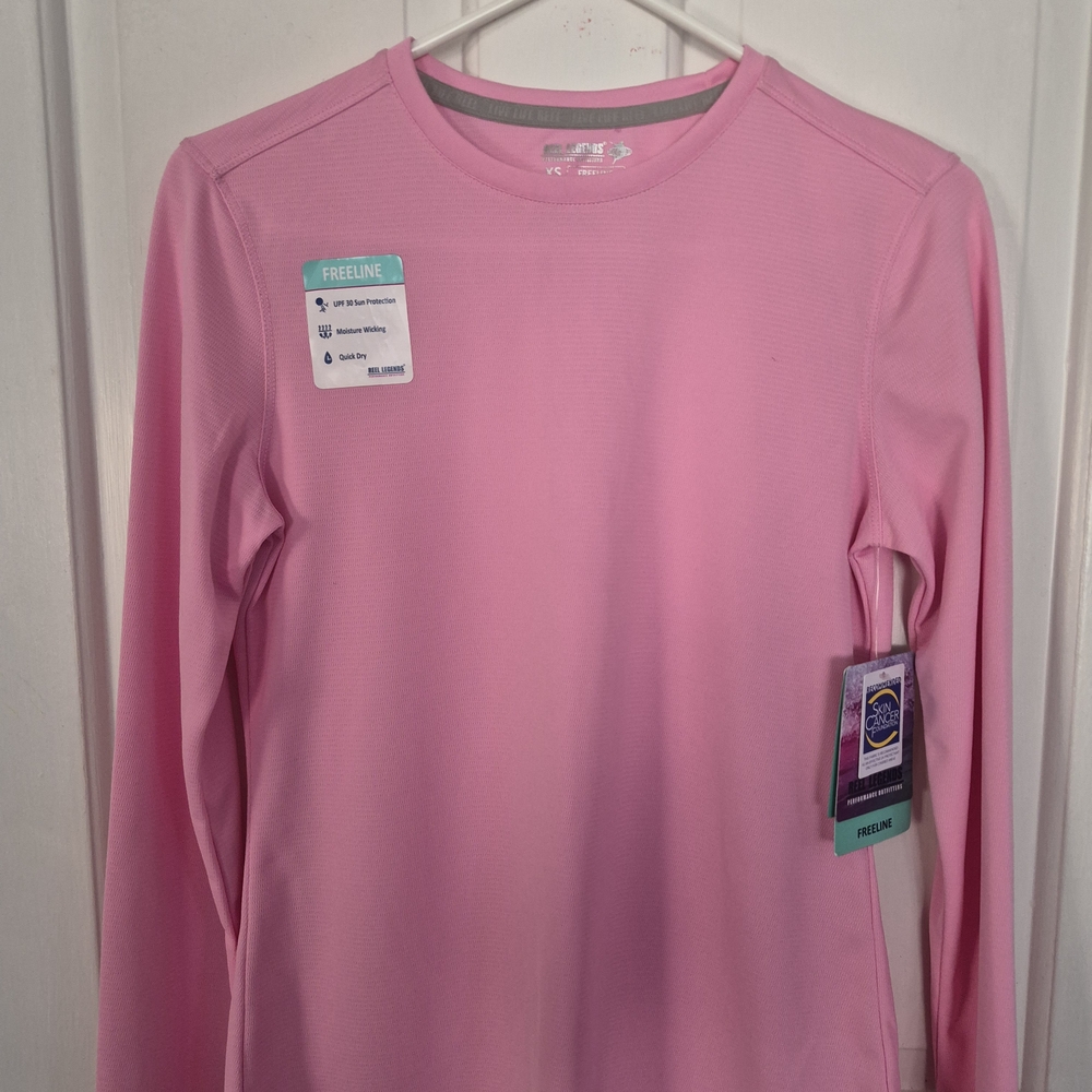 Reel Legends Vibrant Pink Long Sleeve Top